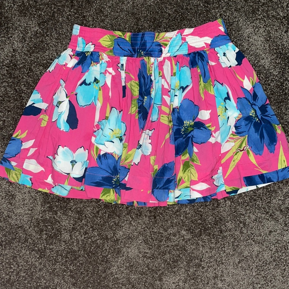 Hollister Floral Mini Skirt